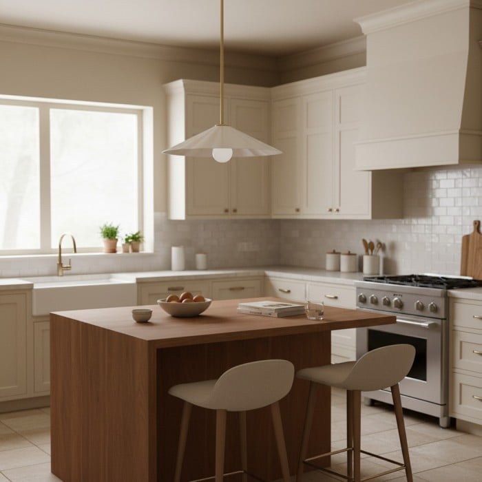 Lampa wisząca Mivie o regulowanej wysokości – nowoczesny design z falowanego szkła do jadalni i kuchni HL2506