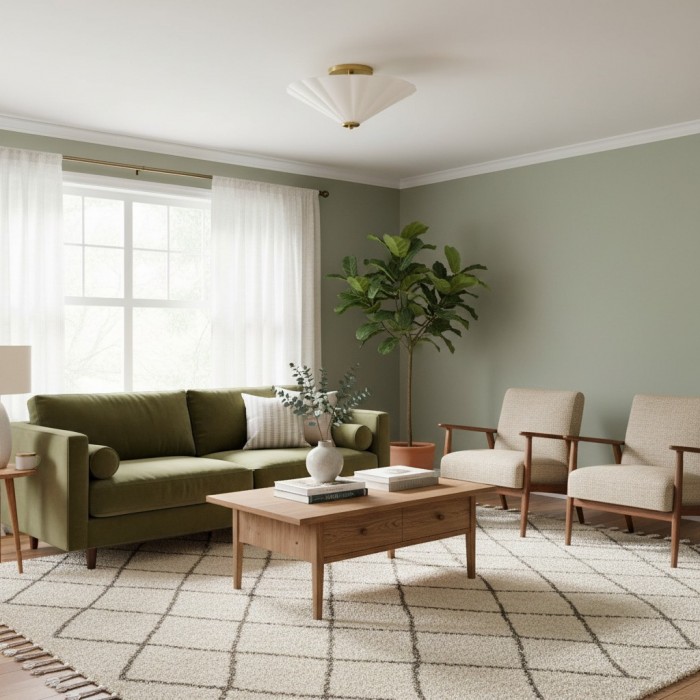 Lámpara de techo empotrada Mivie Streamlined - Cristal ondulado vintage y bronce champán para salas de estar modernas HL2508