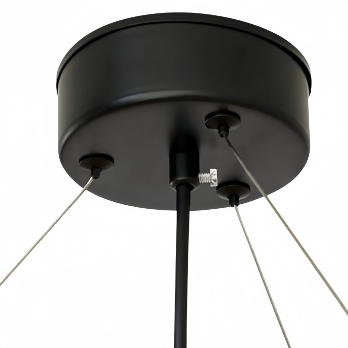 Modulune Moderne, elegante, handgemaakte kroonluchter met witte katoenen franjes voor de woonkamer HL2477