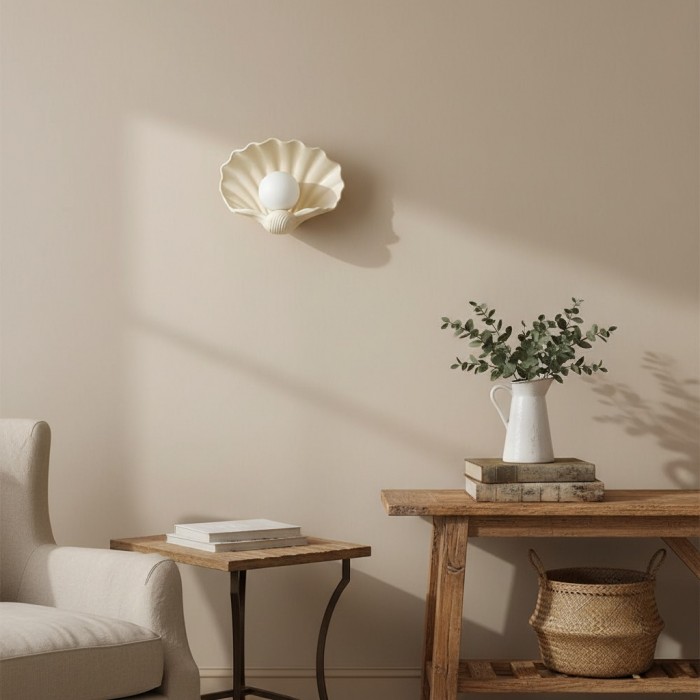 Nautris Vintage Art Deco Wandlamp - Harsbehuizing voor kaptafel of woonkamer HL2469