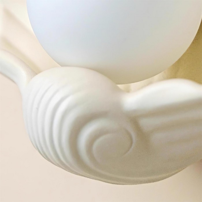 Nautris Vintage Art Deco Wandlamp - Harsbehuizing voor kaptafel of woonkamer HL2469