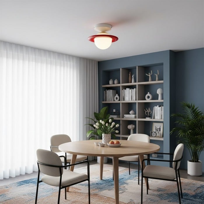 Olevira Moderne Minimalistische Kleurrijke Plafondlamp - Montage voor Slaapkamer of Woonkamer HL2458