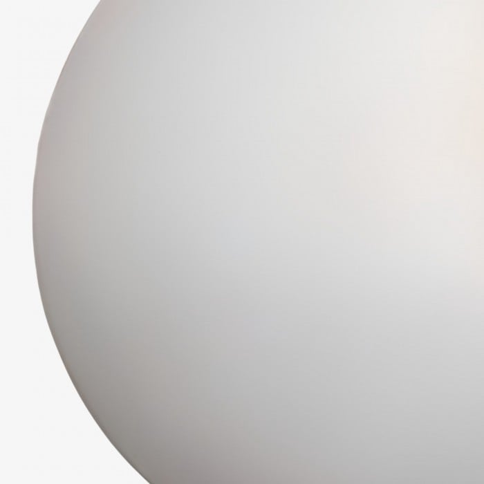 OrbisMuse Elegante wandlamp met bolvormige kap van natuursteen - Minimalistische verlichting voor gangen HL2493