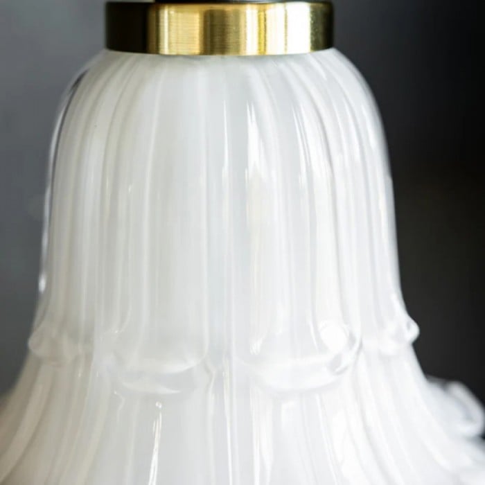 Solmira Classic Glazen Hanglamp - Decoratieve, eenvoudig te monteren hanglamp voor woonkamer en hal HL2492