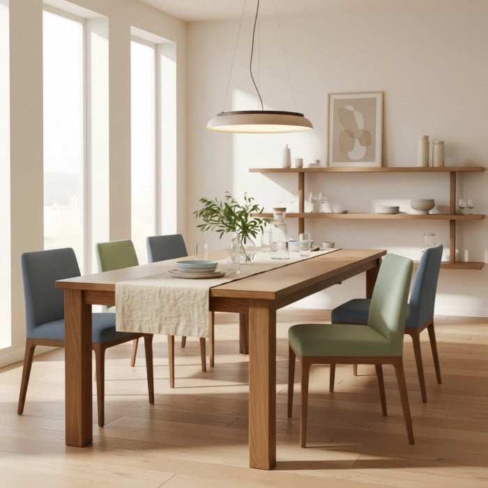 Lámpara colgante Torvella Travertine Ring - Lámpara escultural minimalista para interiores modernos HL2472