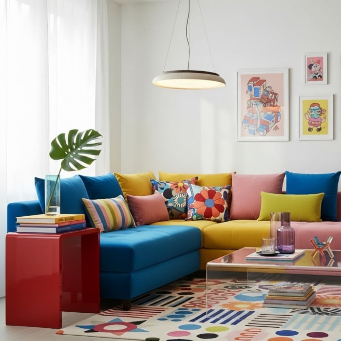 Lámpara colgante Torvella Travertine Ring - Lámpara escultural minimalista para interiores modernos HL2472