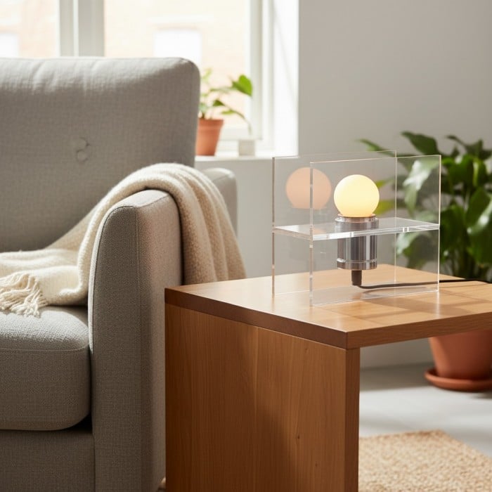 Lampada da tavolo Sunset Ocean Horizon - Lampada da scrivania moderna decorativa con luce sfumata per interni HL2490