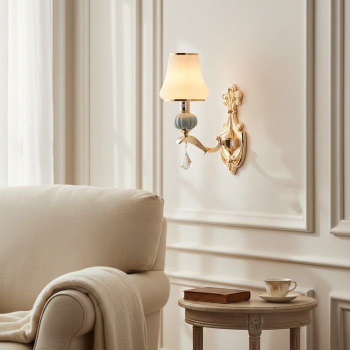 Sylvion Artistieke Minimalistische Wandlamp - Sculpturale Wandlamp voor Slaapkamer en Restaurant HL2473