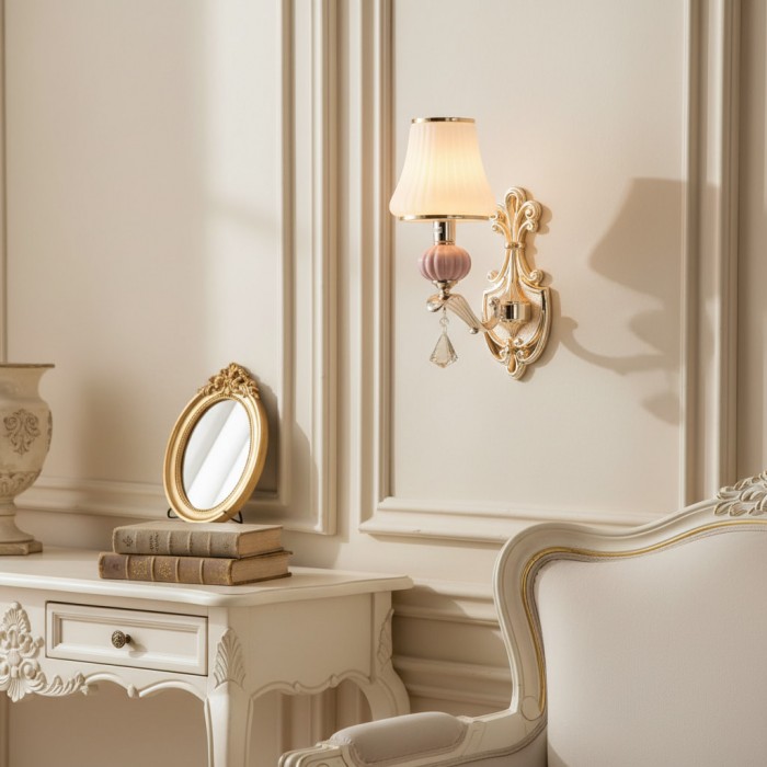 Sylvion Artistieke Minimalistische Wandlamp - Sculpturale Wandlamp voor Slaapkamer en Restaurant HL2473