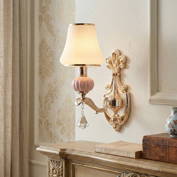 Sylvion Artistieke Minimalistische Wandlamp - Sculpturale Wandlamp voor Slaapkamer en Restaurant HL2473