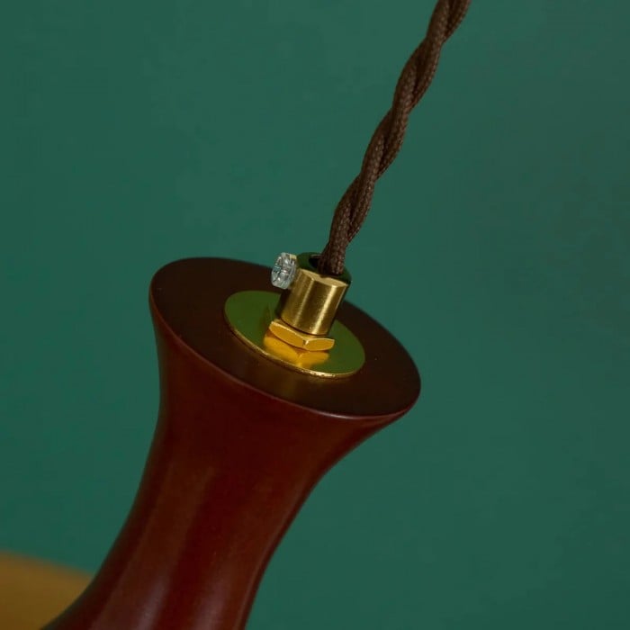 Velora Scandinavische hanglamp in boerderijstijl met glazen kap, modern ontwerp met stekker HL2503