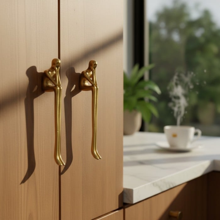 Verlitho Statement Cabinet Handle - Gallery Inspired Hardware Home Decor HL2457