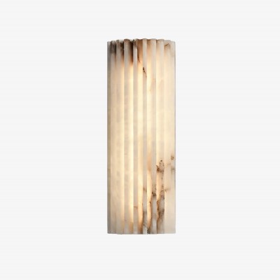 AlaVelle Contemporary Alabaster Wall Lamp - Minimalist Wall Light for Bedrooms and Hallways HL2478