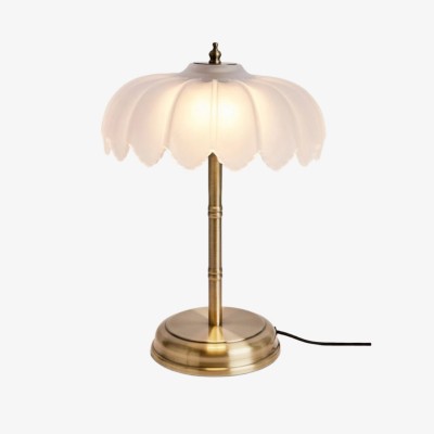 Aridia Elegant Table Lamp - Sleek Metal Base and Glass Shade for Contemporary Spaces HL2502