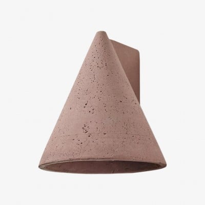 Concrellia Tapered Concrete Wall Lamp - Modern Artistic Sconce for Bedroom HL2468