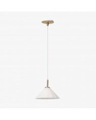 Orbaltis Modern Orb Cluster Pendant - Natural Stone and Glass Hanging Lamp for Living or Kitchen HL2448