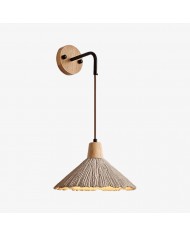 Solaryx Moderne Alabaster Wandlamp - Verlichting voor Slaapkamer en Woonkamer HL2484