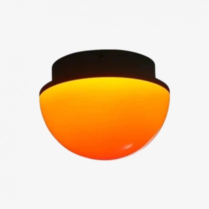 Plafonnier LED acrylique Sunset Glow avec dôme d'ambiance pour salon et chambre HL2501