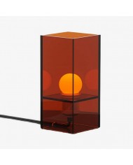 Delvara Moderne dekorative Tischleuchte - Schreibtischlampe mit Metallfuß und pergamentfarbenem Lampenschirm für den Nachttisch