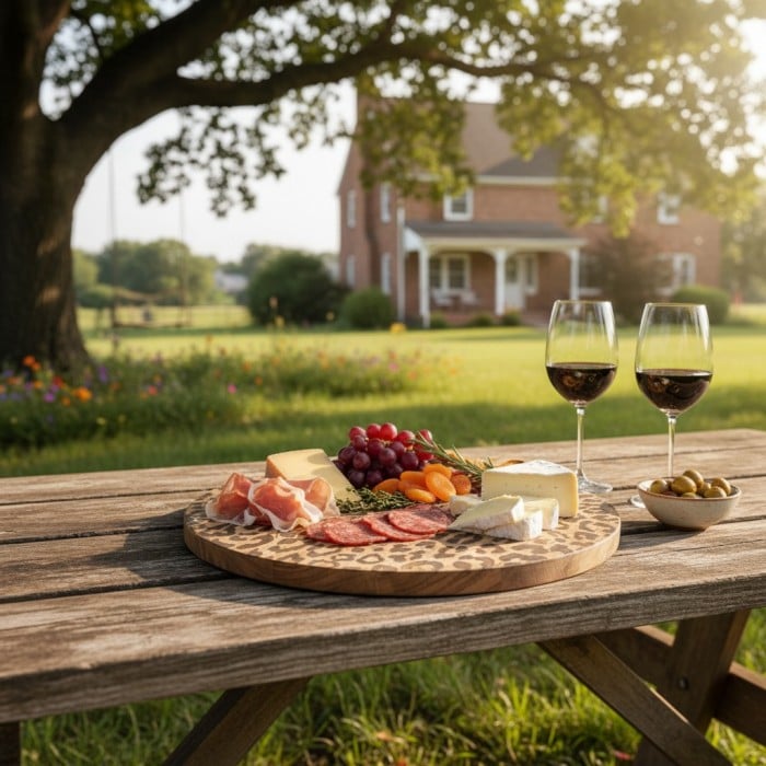 Lepwood Premium Schneidebrett aus Mangoholz mit Leopardenmuster für stilvolles Tischarrangement und Unterhaltung HL2509