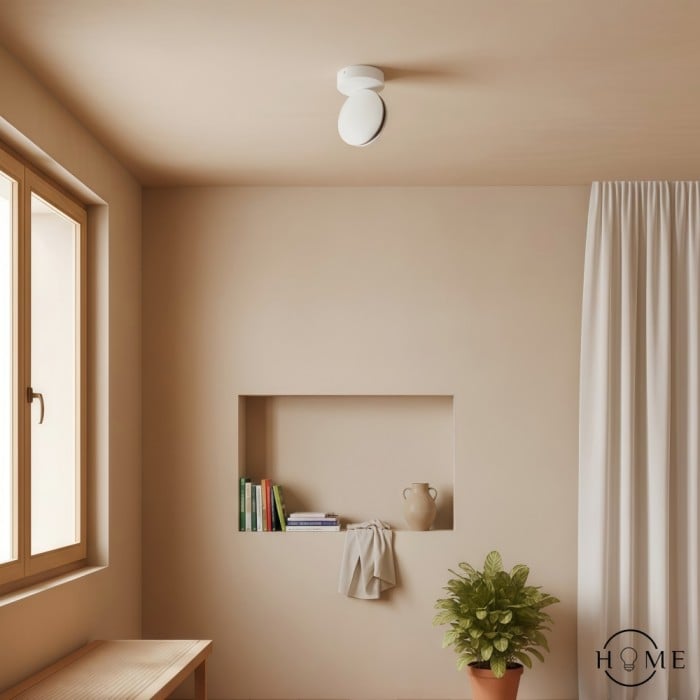 Faretto moderno a raggi lineari con ombra e luce HL209