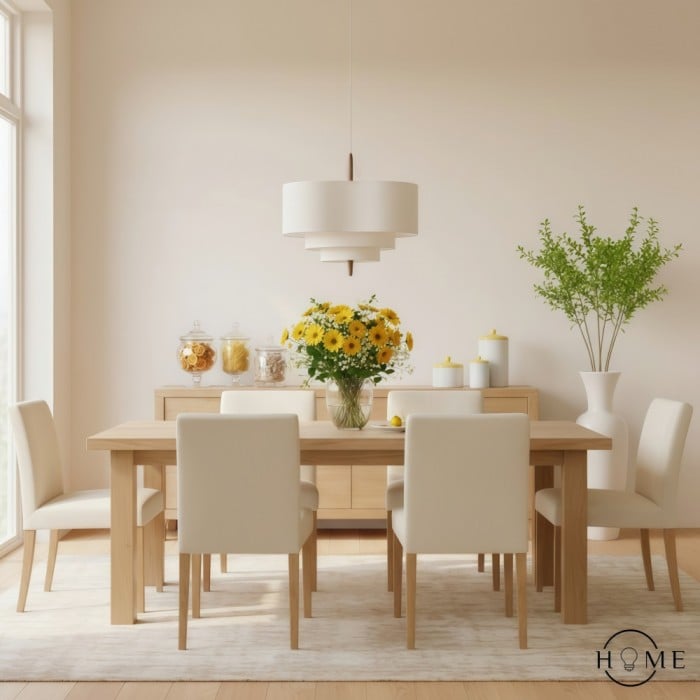 Nordic Retro Fabric Pendant lamp HL585