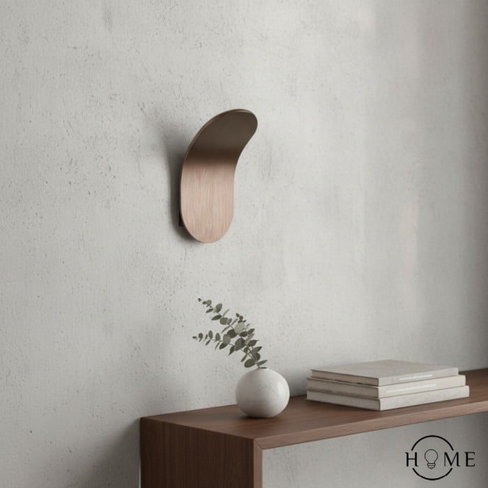 Lámpara de pared LED con arco de aluminio escandinavo contemporáneo HL480