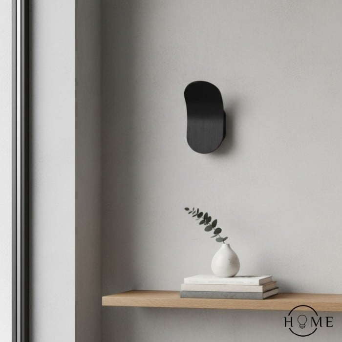 Lámpara de pared LED con arco de aluminio escandinavo contemporáneo HL480