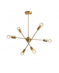 Serie de candelabros de cristal