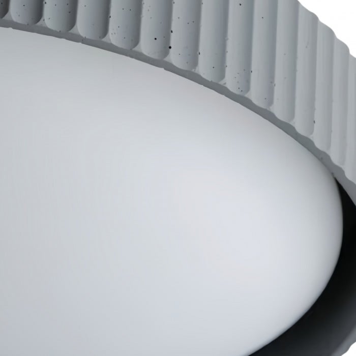 Acrion Nowoczesna okrągła akrylowa lampa sufitowa LED – minimalistyczny montaż podtynkowy do salonu HL2515