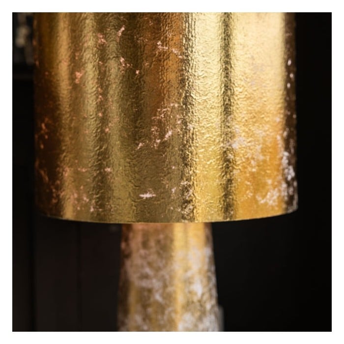 Lampa podłogowa Blendra Modern z abstrakcyjnym nadrukiem – stylowa oprawa o wyjątkowym wzornictwie do salonów i biur HL2526