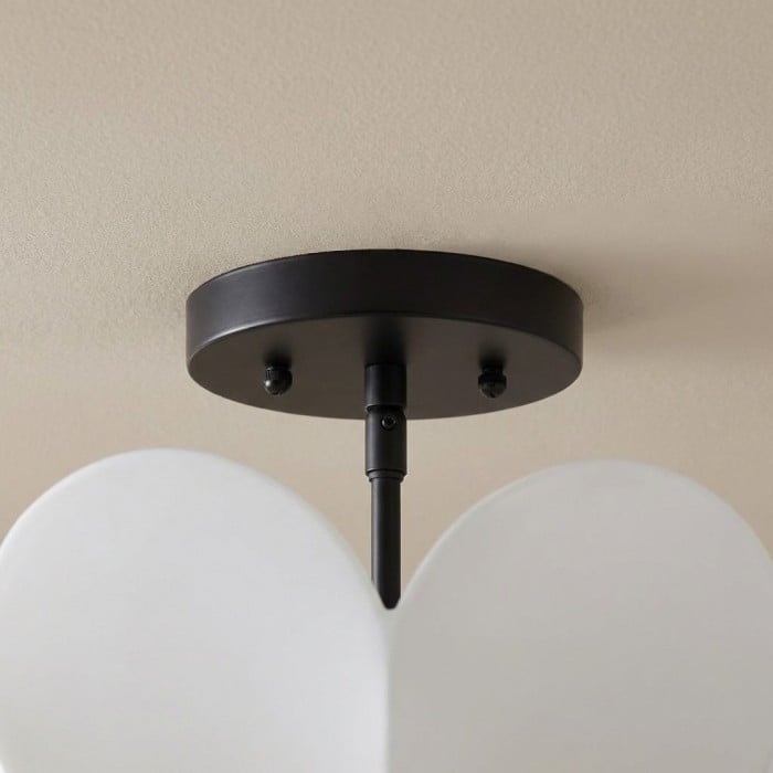 Lampa sufitowa Crelune Nordic Flower w nowoczesnym stylu – oświetlenie salonu i sypialni HL2512