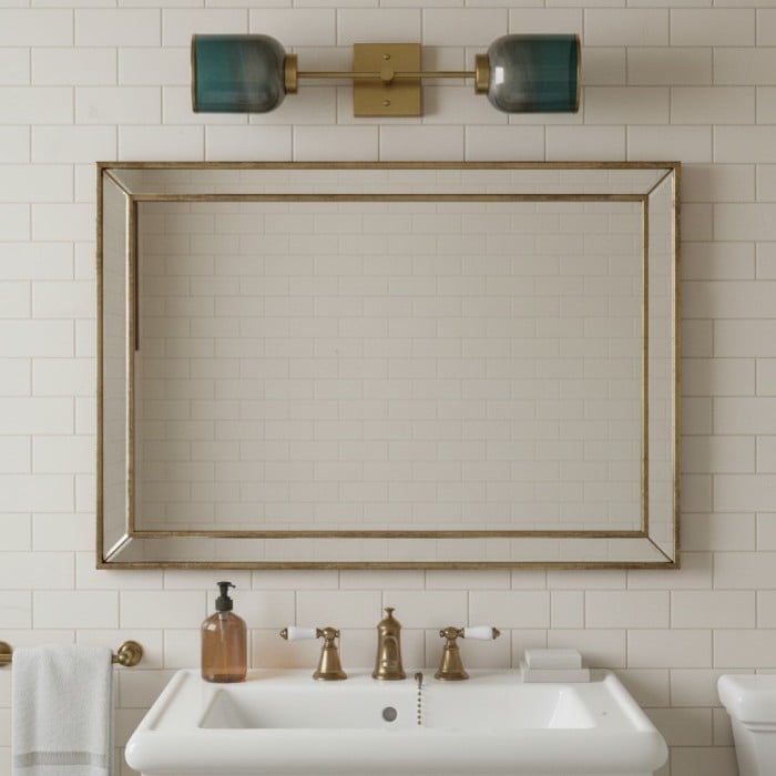 Kinkiet Helvo Ombre Glass Slim Metal Arm - nowoczesny kinkiet do czytania w sypialni ze szklanym kloszem HL2513