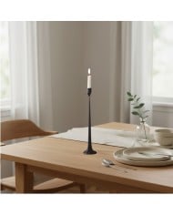 Ossik Veld Vintage Scandinavische Kandelaar - Schelpen en Koeienbotten voor een artistiek accent in huis HL2523