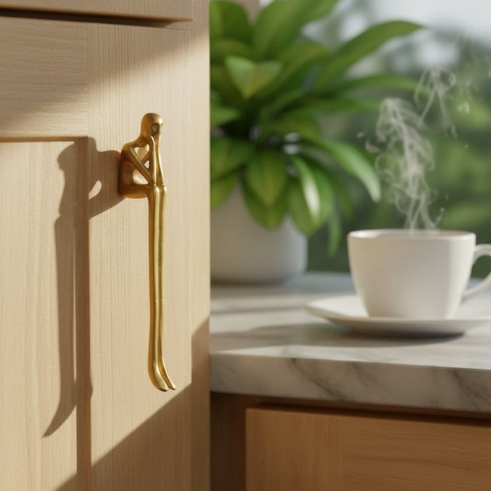 Uchwyt do szafki Verlitho Statement - Gallery Inspired Hardware Home Decor HL2522