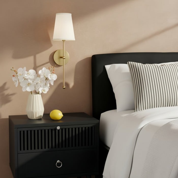 Modern Minimalist Elegance Gold Wall Lamp HL982