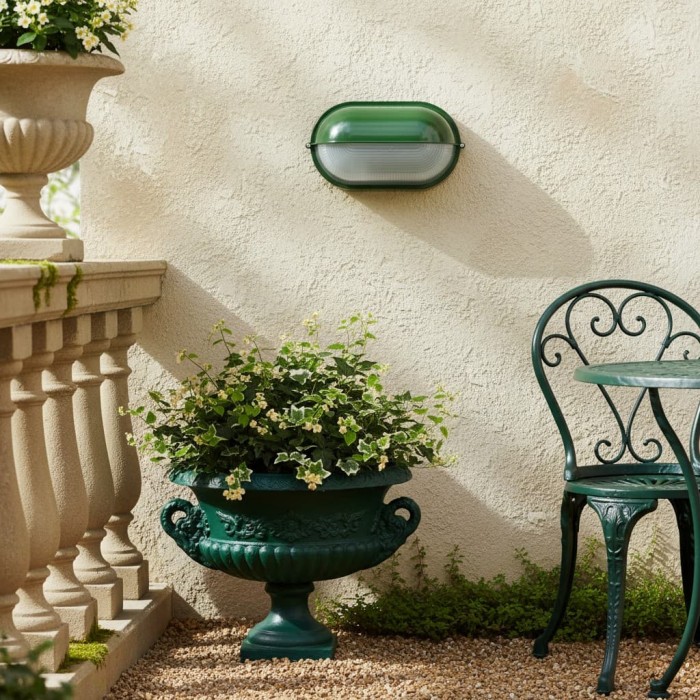 Lámpara de pared industrial Docka para exteriores – Lámpara de pared minimalista retro para jardín y entrada HL2553