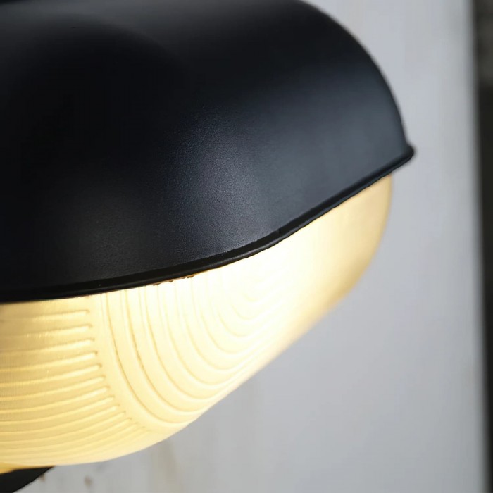 Lámpara de pared industrial Docka para exteriores – Lámpara de pared minimalista retro para jardín y entrada HL2553