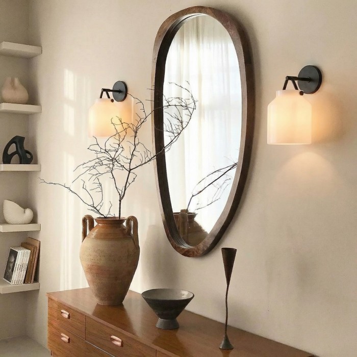 Aplique de pared nórdico minimalista moderno Hanton para baño y pasillo HL2528