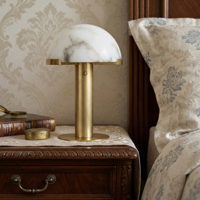 Virelith Moderne Tafellamp – Elegante Bureaulamp met Metalen Voet voor Slaapkamer en Woonkamer HL2538