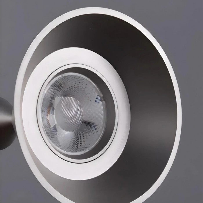 Lámpara colgante minimalista en forma de cono Vertara: elegante lámpara de diseño arquitectónico para comedor y cocina HL2531