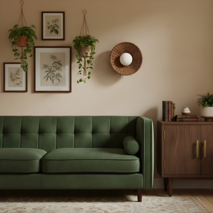 Welanery Rustieke Geweven Bamboe Lamp - Glazen Wand- of Plafondlamp voor Woonkamer en Hal HL2537