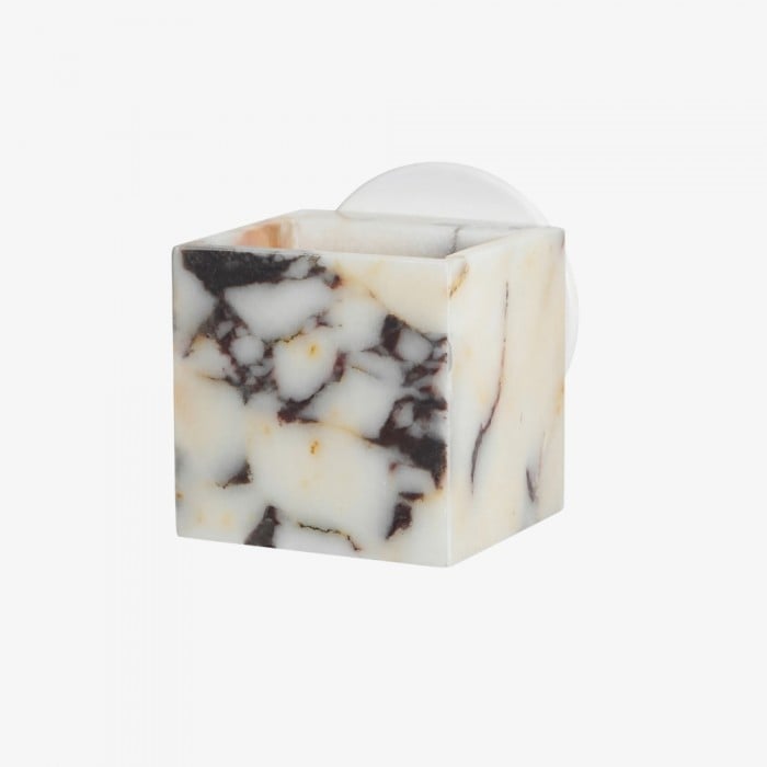 Aplique de pared moderno Alverra con diseño geométrico en piedra - Iluminación ambiental para sala de estar HL2529