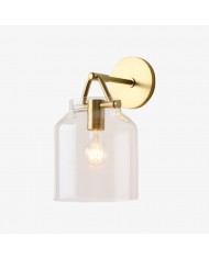 Lámpara de pared cónica de metal Metorq - Iluminación decorativa minimalista de diseño geométrico para pasillo HL2550