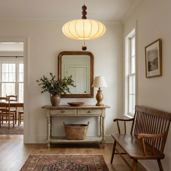 Adelaide stoffen hanglamp HL2903