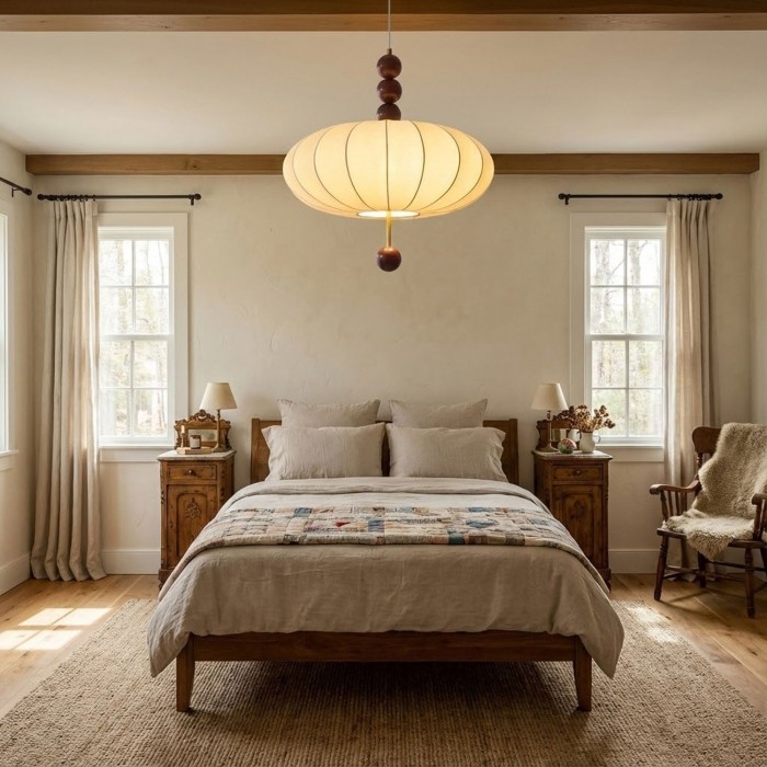 Adelaide stoffen hanglamp HL2903