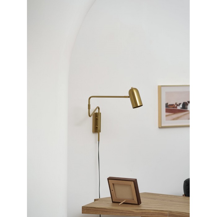 Regulowana lampa ścienna z wtyczką HL2924