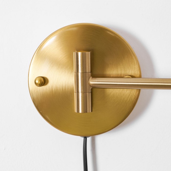 Regulowana lampa ścienna z wtyczką HL2924