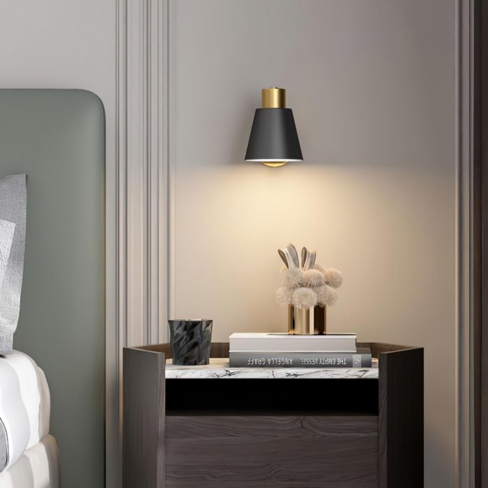 Verstelbare wandlamp met arm HL2926