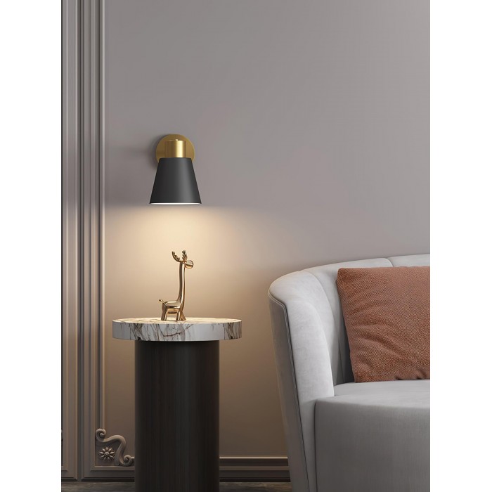 Verstelbare wandlamp met arm HL2926